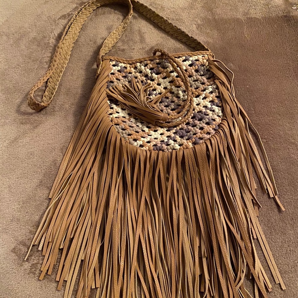 Mossimo/Target boho fringe bag/purse EXCELLENT